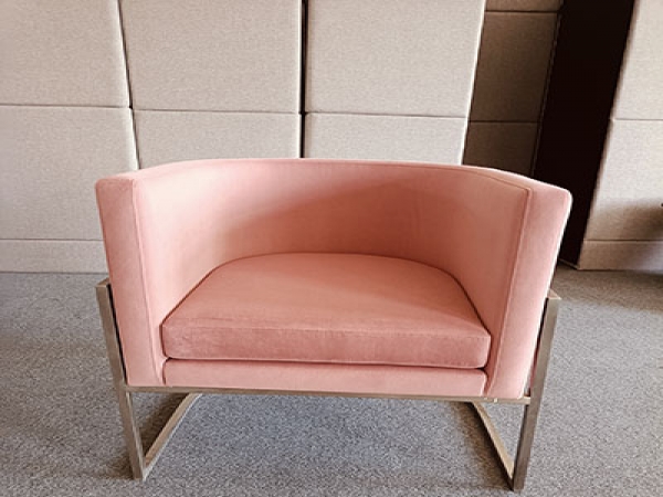 Velvet sofa