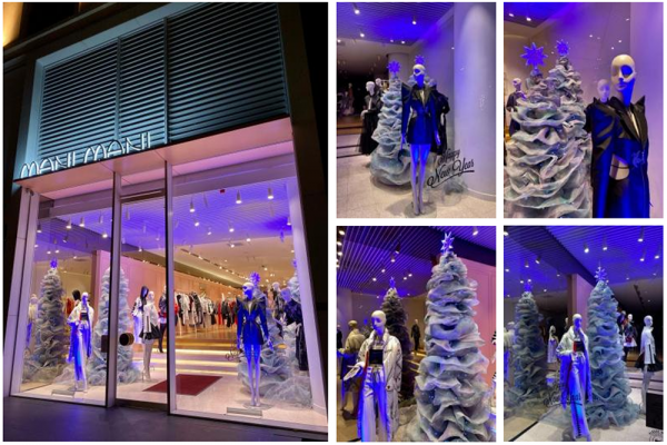 Christmas|Holiday window display