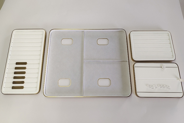 Wedding rings tray prototype presentation